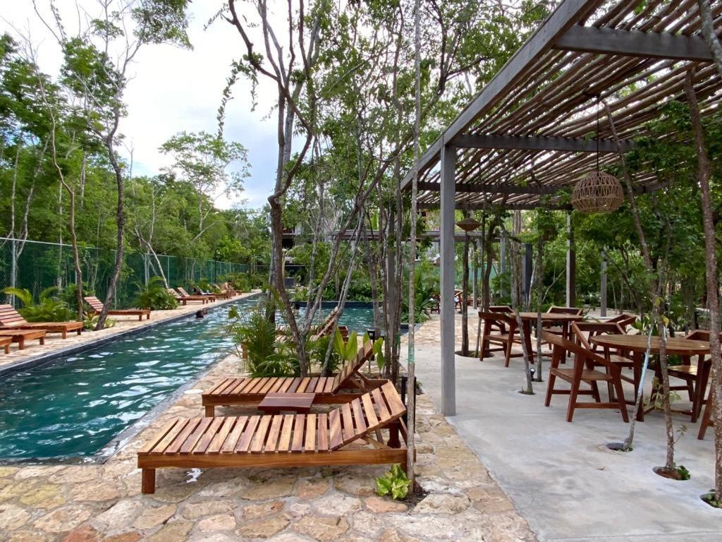 Aldea Savia By Andiani Travel Apartment Tulum Exterior photo